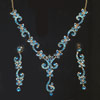 Floral creepy design Necklace set - Click here to View more details about this Product